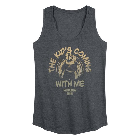 Star Wars - The Kid's Coming With Me Graphic Racerback Tank