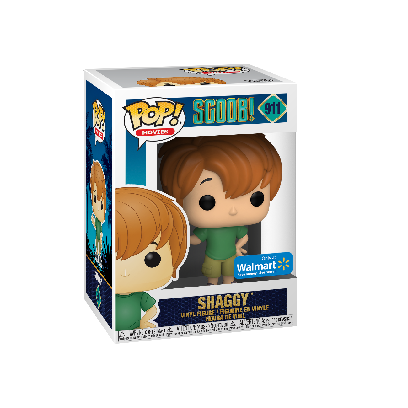 Funko POP! Movies: SCOOB! - Young Shaggy - Walmart Exclusive - image 2 of 2