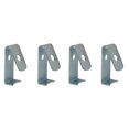 thumbnail image 3 of Clips de maceta de flores-Paquete de 24 perchas durables para macetas de plantas (plata) Afortunado Sencillez, 3 of 5
