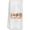 thumbnail image 1 of wonima01 Tis The Season Kitchen Towels, Farmhouse Fall Decor Dish Towels, Seasonal Hand Towel for Bathroom and Kitchen - 16x24 Inches, 1 of 1