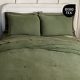thumbnail image 3 of Better Homes & Gardens 3-Piece Cozy Knit Comforter Set, Cypress Tree, Full/Queen, 3 of 9