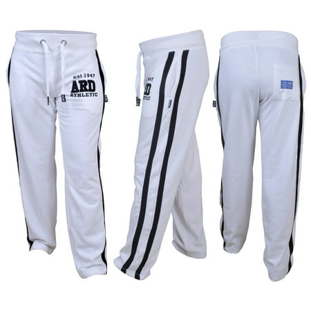 Men's Joggers Cotton Fleece Jogging Trousers Pants Track Suit Bottom MMA Boxing (Best Tracksuit Bottoms For Gym)