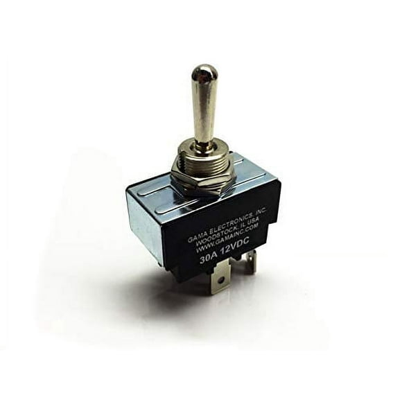 30 Amp Toggle Switch 3 Position Reverse Polarity DC Motor Control- Maintained