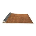thumbnail image 2 of Ahgly Company Indoor Square Oriental Orange Industrial Area Rugs, 3' Square, 2 of 4