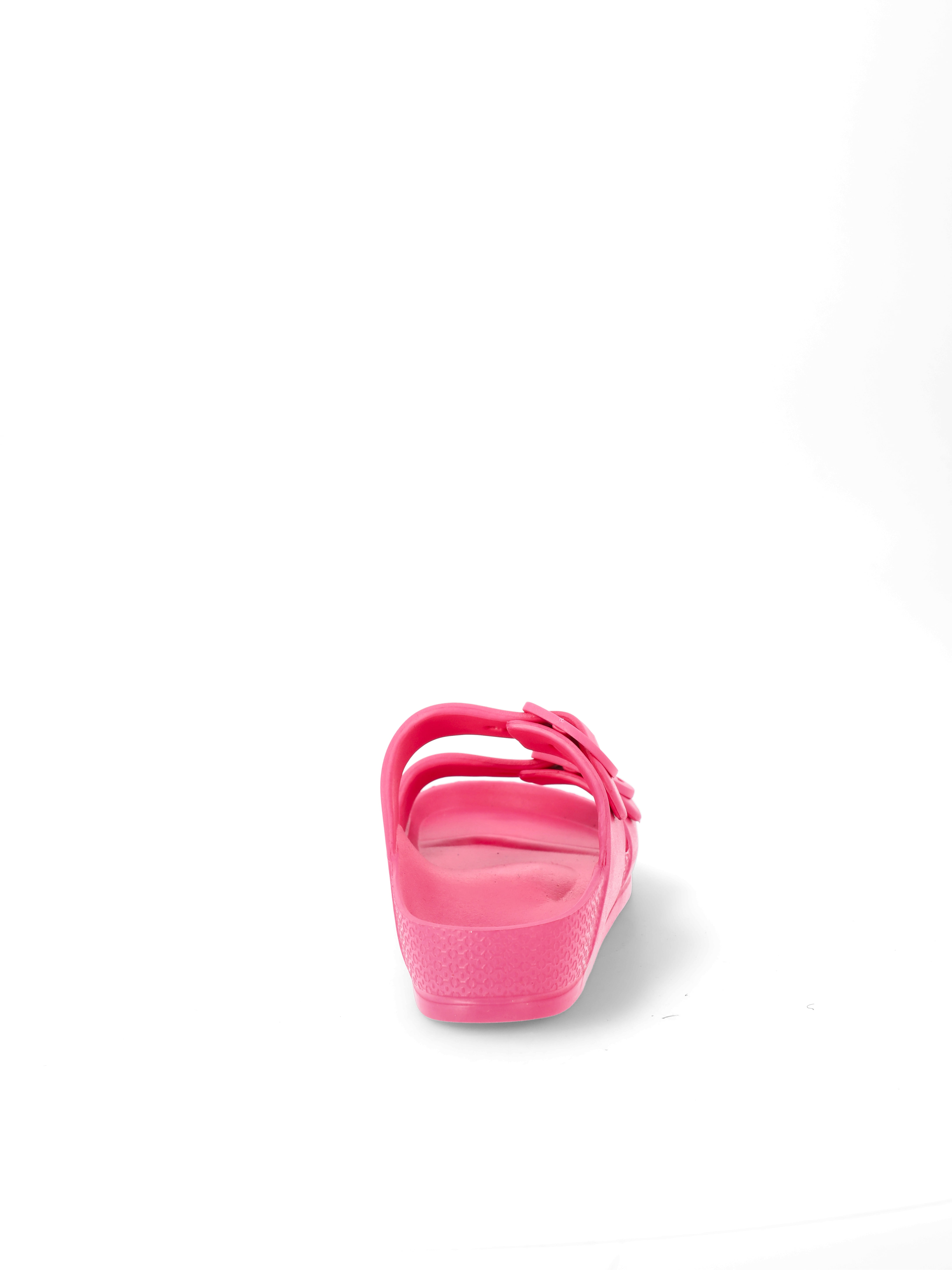 No Boundaries Women's Two Buckle Slide Sandals