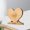 B, variant on Garden Decoration, Creative Heart-Shaped Detachable Wooden Ornament for Father's Day, Card Slot
