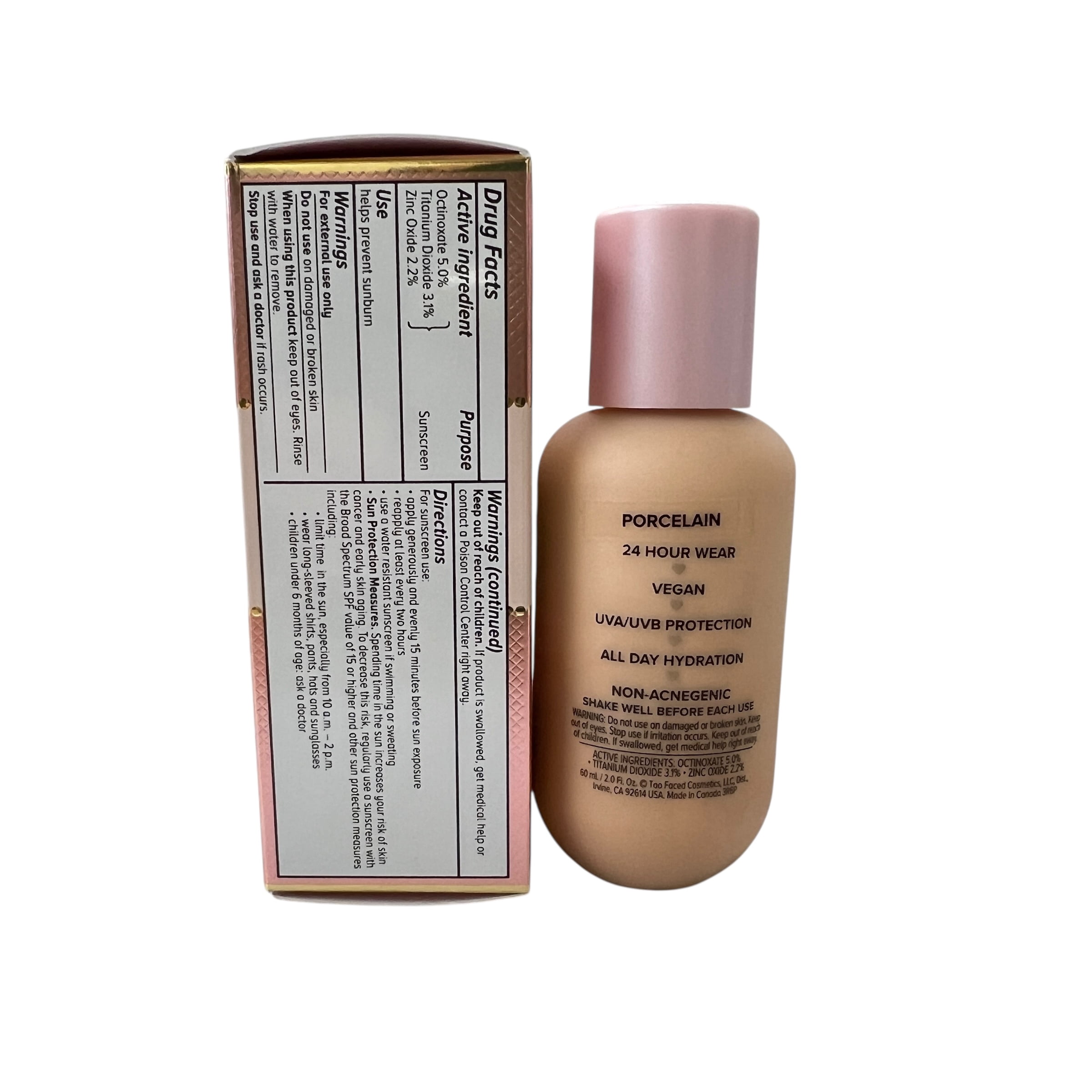Too Faced Born This Way Healthy Glow SPF 30 Moisturizing Skin Tint Porcelain