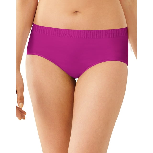 Barely There by Bali Womens Comfort Revolution Microfiber Seamless Hipster, 6/7