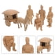 thumbnail image 3 of 6 piezas de guerreros de terracota chinos figuras guerreros hechos a mano mini caballos para feng shui y año nuevo chino decoración de figuras, 3 of 4