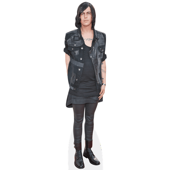 Kellin Quinn (Black Outfit) Mini Size Cutout. Standee.