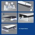 thumbnail image 3 of Soporte de almacenamiento horizontal para PlayStation 5 Slim con diseño portátil y 4 puertos USB 2.0 Accesorios para la base PS5 Slim, 3 of 8