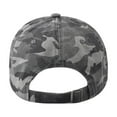 thumbnail image 6 of SGFCWSX Men Baseball Style Hat,Camouflage Printed Curved - Bill Adjustable Plain Hat Black Free Size, 6 of 8