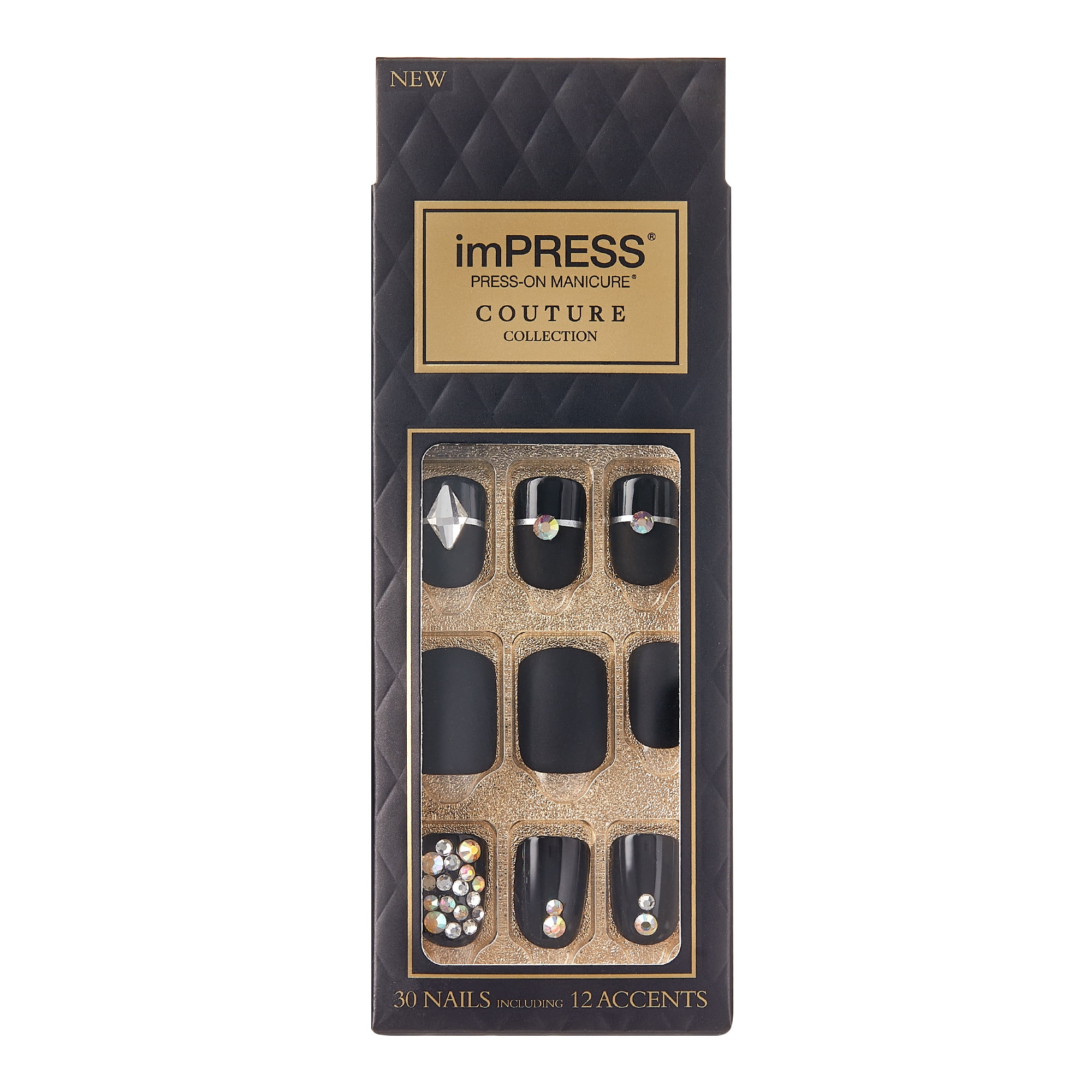 KISS imPRESS Press-on Manicure Couture Collection-Lavish