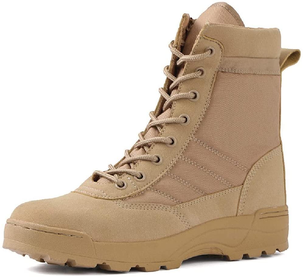Bottes de combat légères de l'armée, bottes de travail tactiques militaires pour hommes avec chaussettes de sport, bottes de travail durables en plein air, bottes du désert, bottes respirantes dans la