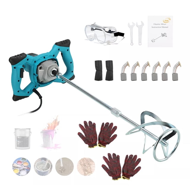 Mezcladora Eléctrica De Cemento/pintura 6 Velocidade 2600w