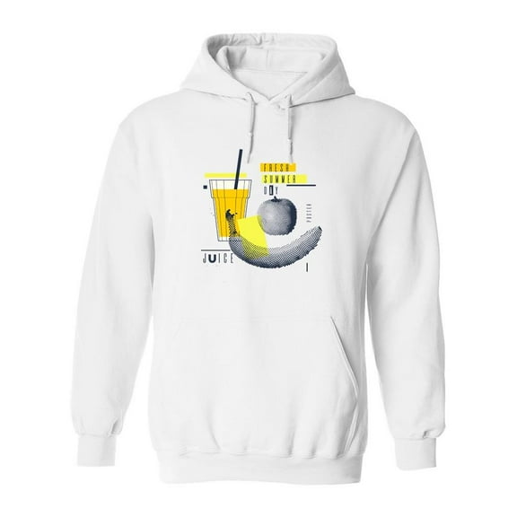 Fresh Summer Day Hoodie Men -Image by Shutterstock, Male Large