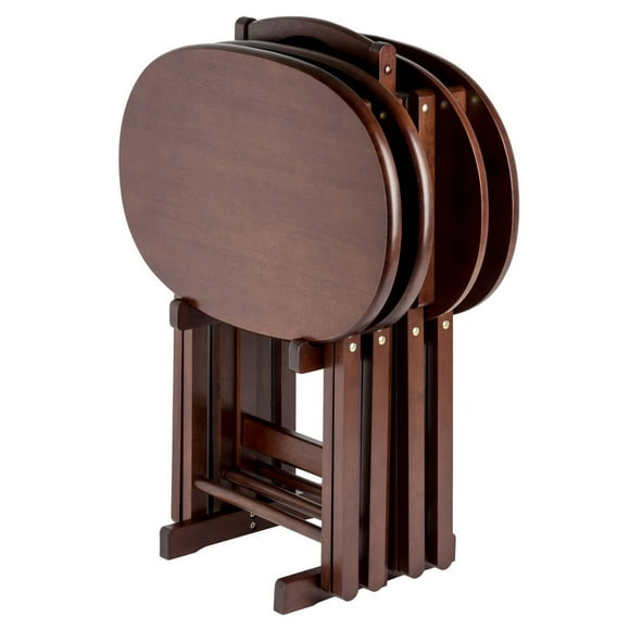 Ensemble de tables à collations Nathan 5 pièces Cappuccino