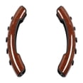 thumbnail image 1 of Para Coche Accesorios interiores de la cubierta del refuerzo del volante del coche (grano de madera de melocotón), 1 of 6