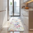 thumbnail image 4 of Pioneer Flower Floral Print Pattern Kitchen Rug Mat,Kitchen Runner Rugs Non Skid Washable,Decorative Kitchen Floor Mats for Kitchen,Sink,Laundry,17"x47.2", 4 of 7