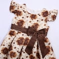 thumbnail image 2 of Little Girl Floral Dress Princess Female Casual Printed A-line Sundress, 2 of 6
