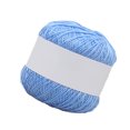 thumbnail image 3 of Inteprter Hilo de tejer hilo de ganchillo de algodón bordado ropa suéter tapiz línea de tejido accesorio de bricolaje Tela de costura y artesanía cielo azul Inteprter HA5621-03B, 3 of 6