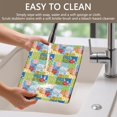 thumbnail image 4 of Placemat, Pioneer Flower Floral Print Pattern Place Mats Table Mat Set Of 2, PVC Washable Placemats for Party Kitchen Dining Decoration, 18x12 Inch, Fade Resistant, 4 of 6