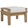thumbnail image 6 of Modern Contemporary 7 Pcs Outdoor Patio Teak Sofa Set, White Wood, 6 of 8