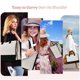 thumbnail image 4 of Beach bag canvas tote bag large ladies handbag leisure bag for women stylish summer beach accessory, 4 of 5