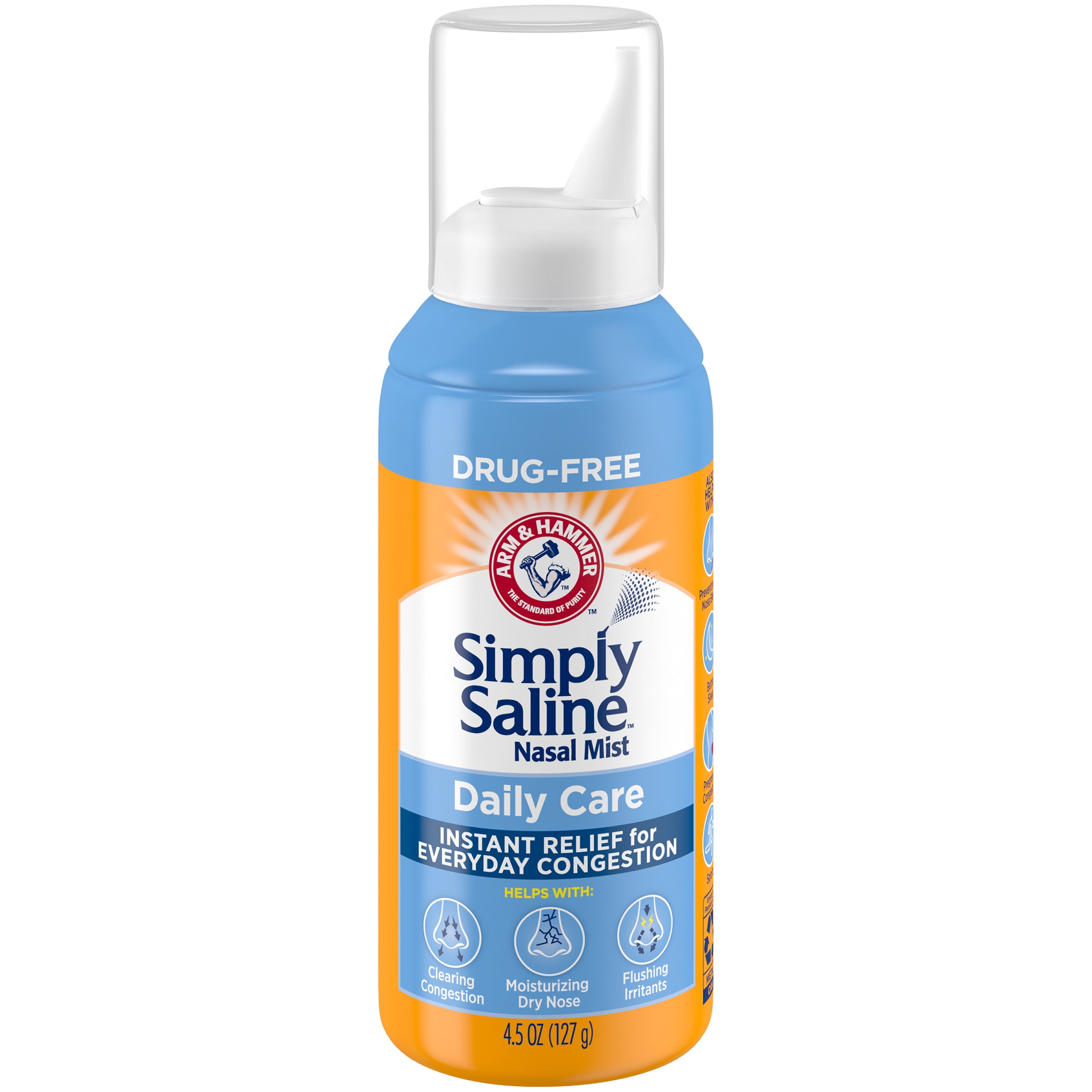 Simply Saline Nasal Mist Instant Relief for Everyday Congestion, 4.5 Oz