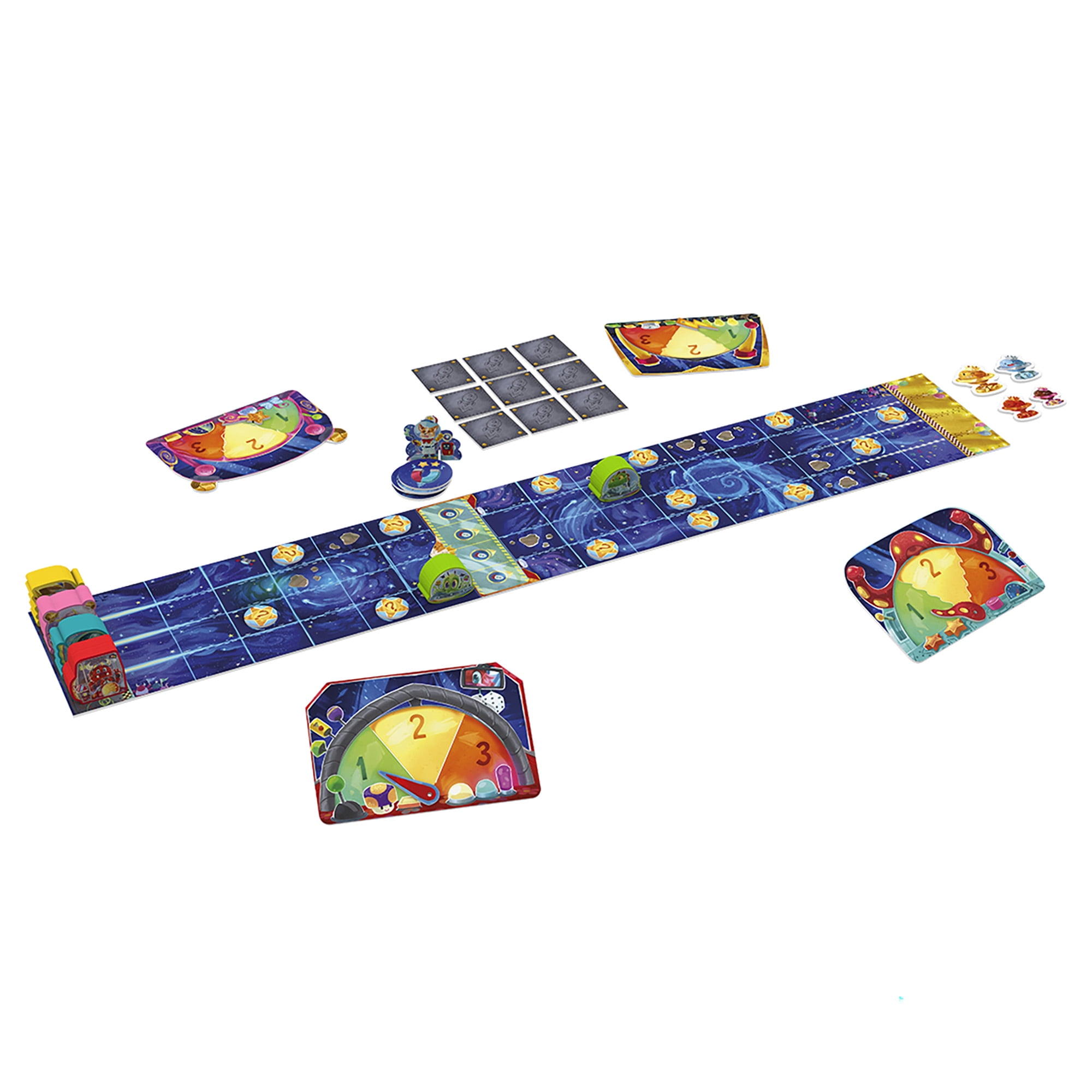 Cosmic Race - Space Racing Card Game, Kids & Family, Ages 6+, 1-4 Players, 20 Min