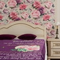thumbnail image 5 of Wife Gifts from Husband- to My Wife Blanket -Mothers Day Birthday Wedding Anniversary for Wife from Husband Romantic-Purple Cozy Soft Rose Wife Plush Blanket Throw Blankets 50x60 Inch, 5 of 5