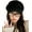 Black, variant on Suede Beret Hats for Women Suede Slouchy French Beret Hats for Women Retro Newsboy Cap Beanies Cap Skull Cap Painter Cap