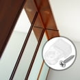 thumbnail image 1 of SKISUNO 50Pcs Glass Clips for Cabinet Door Mirror Retainer Clamp Easy Installation Transparent, 1 of 7