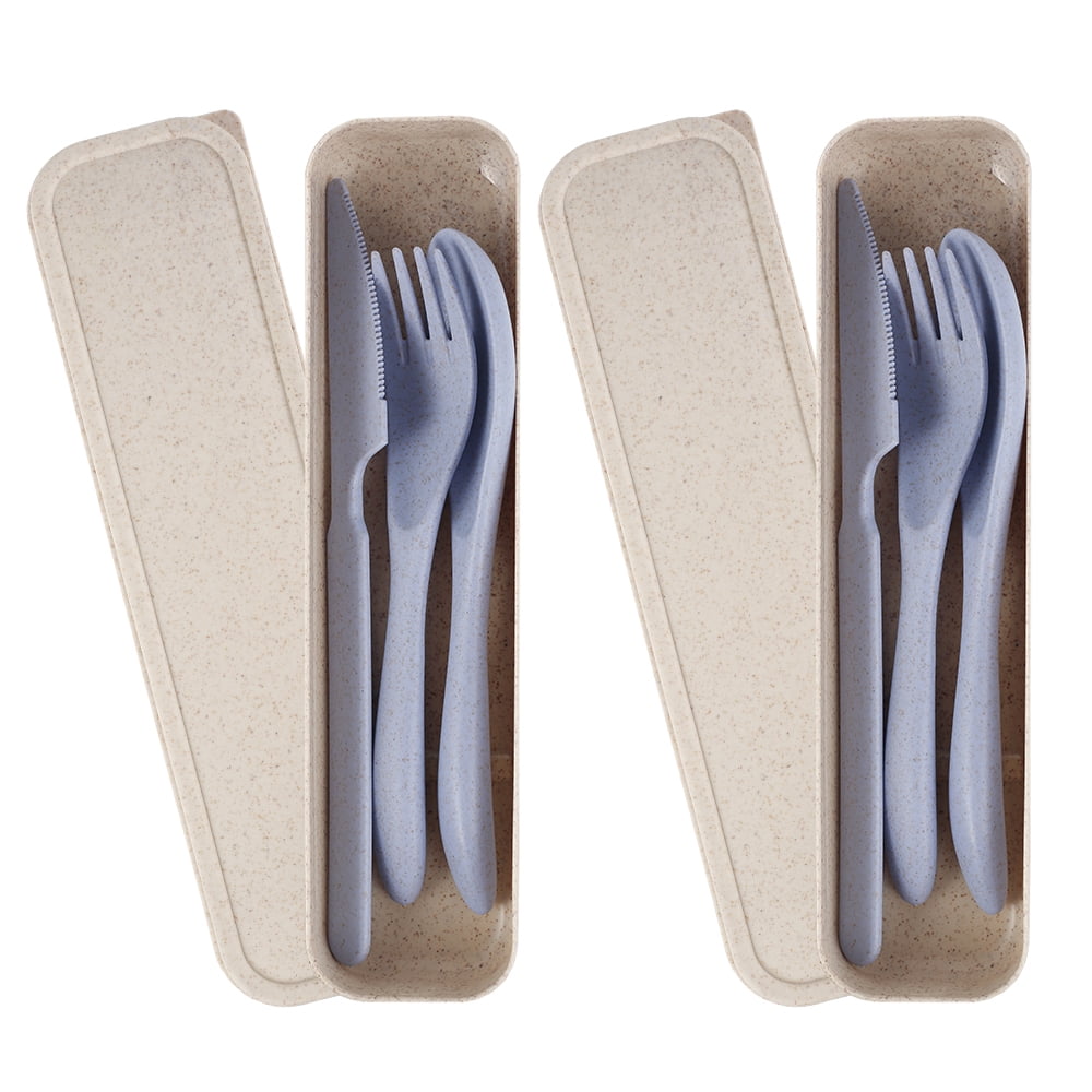 Separable Spoon Fork Chopstick and Picnic Tableware Necessity Kit Tableware Set 