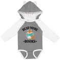 thumbnail image 3 of Inktastic Reading Group Fox Read More Books Boys or Girls Long Sleeve Baby Bodysuit, 3 of 5