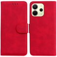 thumbnail image 1 of For Xiaomi Redmi Note 14 4G (164.84mm) Case Solid Color Leather Wallet Phone Cover - Green, 1 of 5