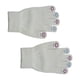 thumbnail image 5 of Guantes de invierno Yinane térmicos elásticos con puños para correr escalar al aire Blanco, 5 of 8