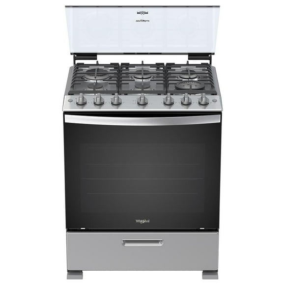 Estufa Whirlpool 30 Pulgadas Gris WFR5000D