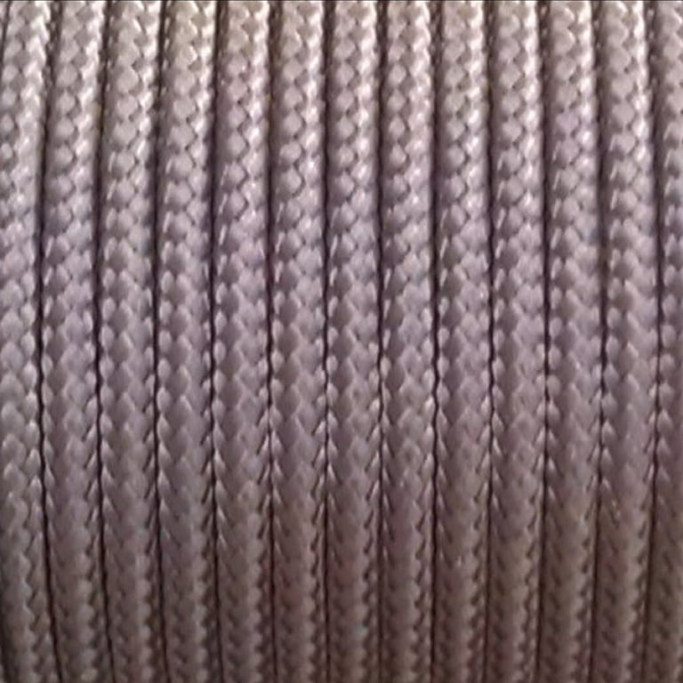Sleeved Spectra Kevlar Cord Durable Black 100ft 325lbs Strength 