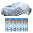 thumbnail image 5 of Misright Universal Car Cover Waterproof Dustproof Sun Protection All Weather Protection, 5 of 16