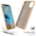 thumbnail image 2 of TORUBIA For iPhone 11 6.1 Inch Back Case Slim Fit Soft TPU Phone Case Built-in Velvet Material Anti-Scratch Protective Cover,Can effectively extend service life (Sandstone Pink), 2 of 8