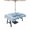 Blue White, variant on Outdoor Tablecloths with Umbrella Hole & Zipper, Teal Sea Turtle 54x80 Inch Tablecloth Rectangle, Coastal Ocean Summer Ocean Waves Waterproof Table Cloth, Patio/Pool/Picnic Table Covers