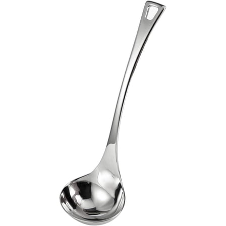 Gravy Ladle, 1 oz Heavy Duty 18/10 Stainless Steel