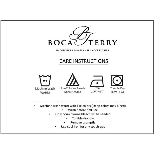 Boca terry spa wrap hotsell