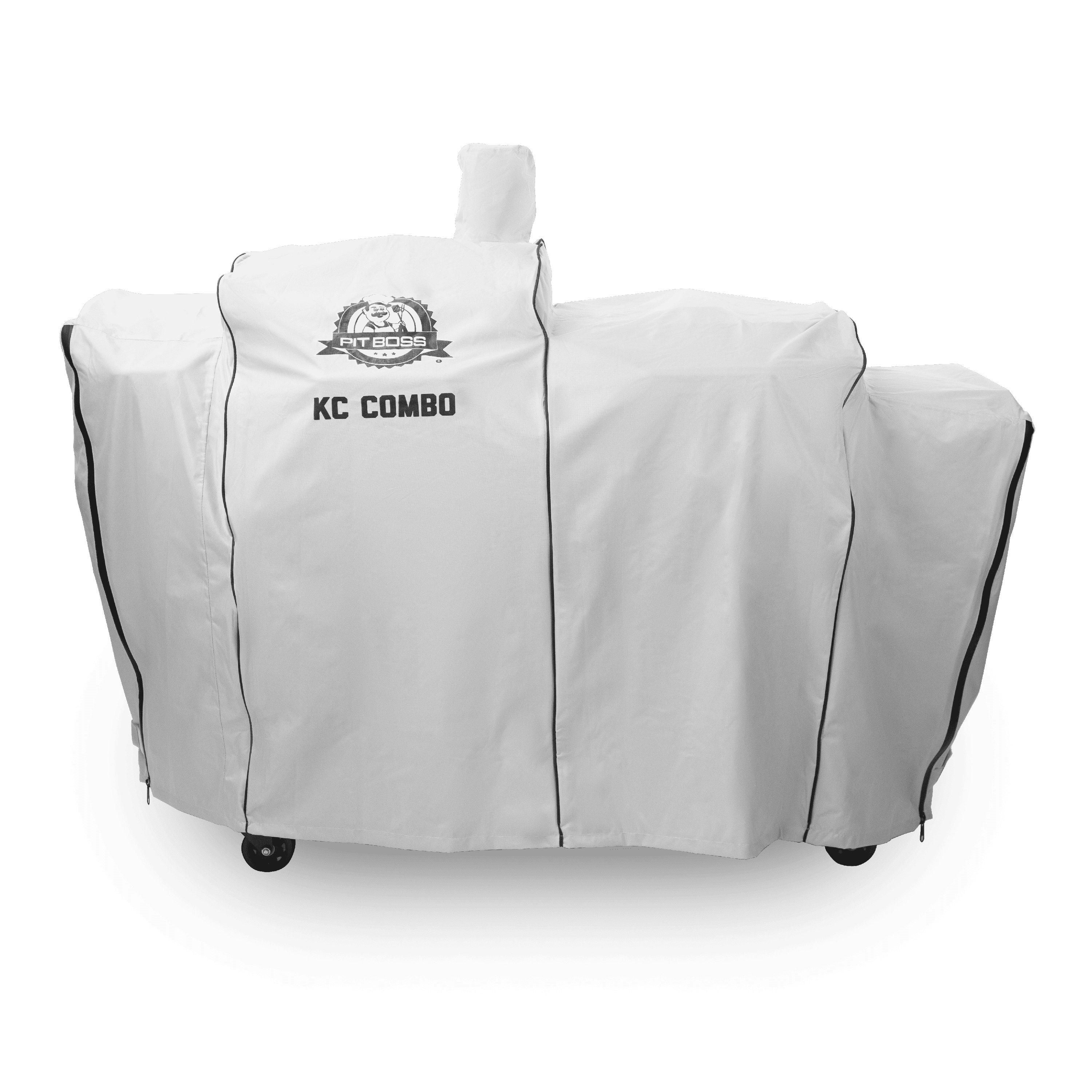 Durable Grill Cover for Pit Boss Platinum KC and Pro Series I 1100 Combo Grill Special Zipper Design & Handles All Weather Protection 