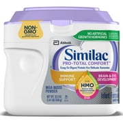 Similac Pro-Total Comfort Powder Baby Formula for Delicate Tummies with 2'-FL HMO for Immune Support, 22.5-oz Tub