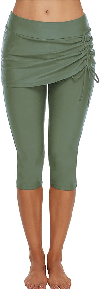 Swimming Water Pants Skirted Swim 