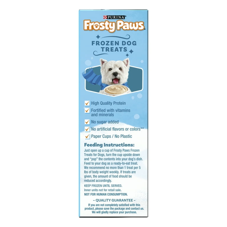 Dog ice cream cup label, Product packaging contest