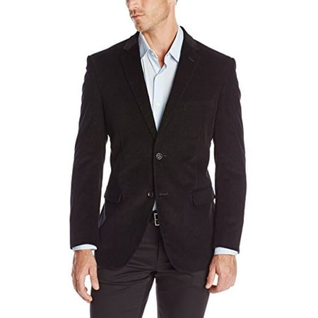 U.S. Polo Assn. Men's Corduroy Sport Coat RAM1010J Black, 40 Short