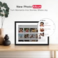 thumbnail image 6 of Digital Picture Frame, 10.1 inch Frameo Digital Frame WiFi, 1280 * 800 IPS  Touchscreen, 32GB Storage,  Share Photo Video, Gifts for Mom, House Warming (10.1" Black Woodgrain 32GB), 6 of 6